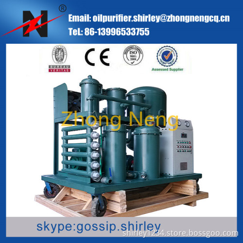 Vacuum Phosphate Ester Fire-resistant Oil Purification Machine TYA-I